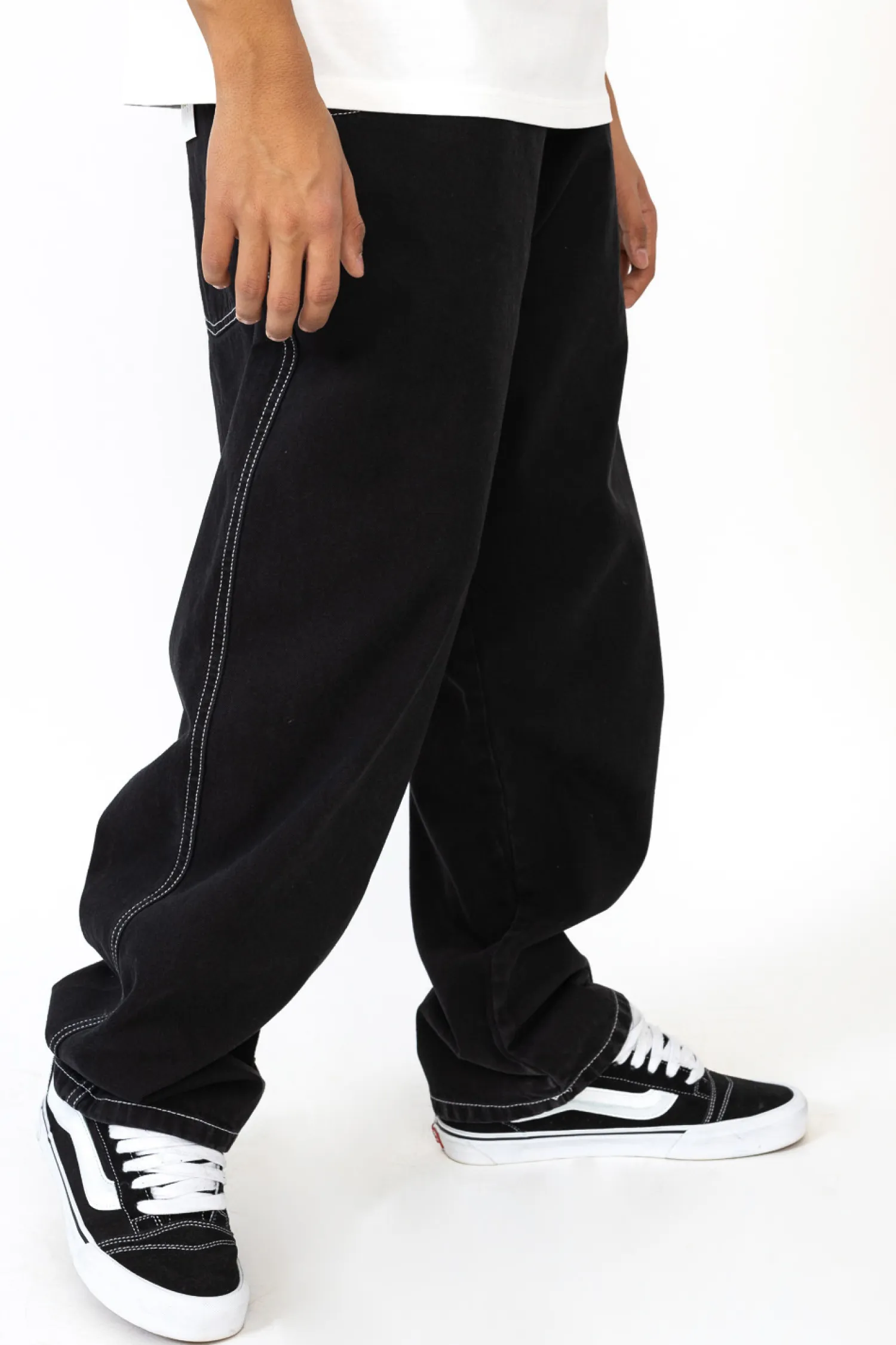 Raw Hide Spodnie OGeans Denim- Spodnie Baggy|Jeansy