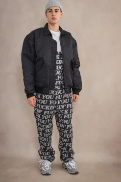 Ripndip Spodnie Fuckin Fuck Denim Overalls- Spodnie Chino / Bojówki|Spodnie Materiałowe