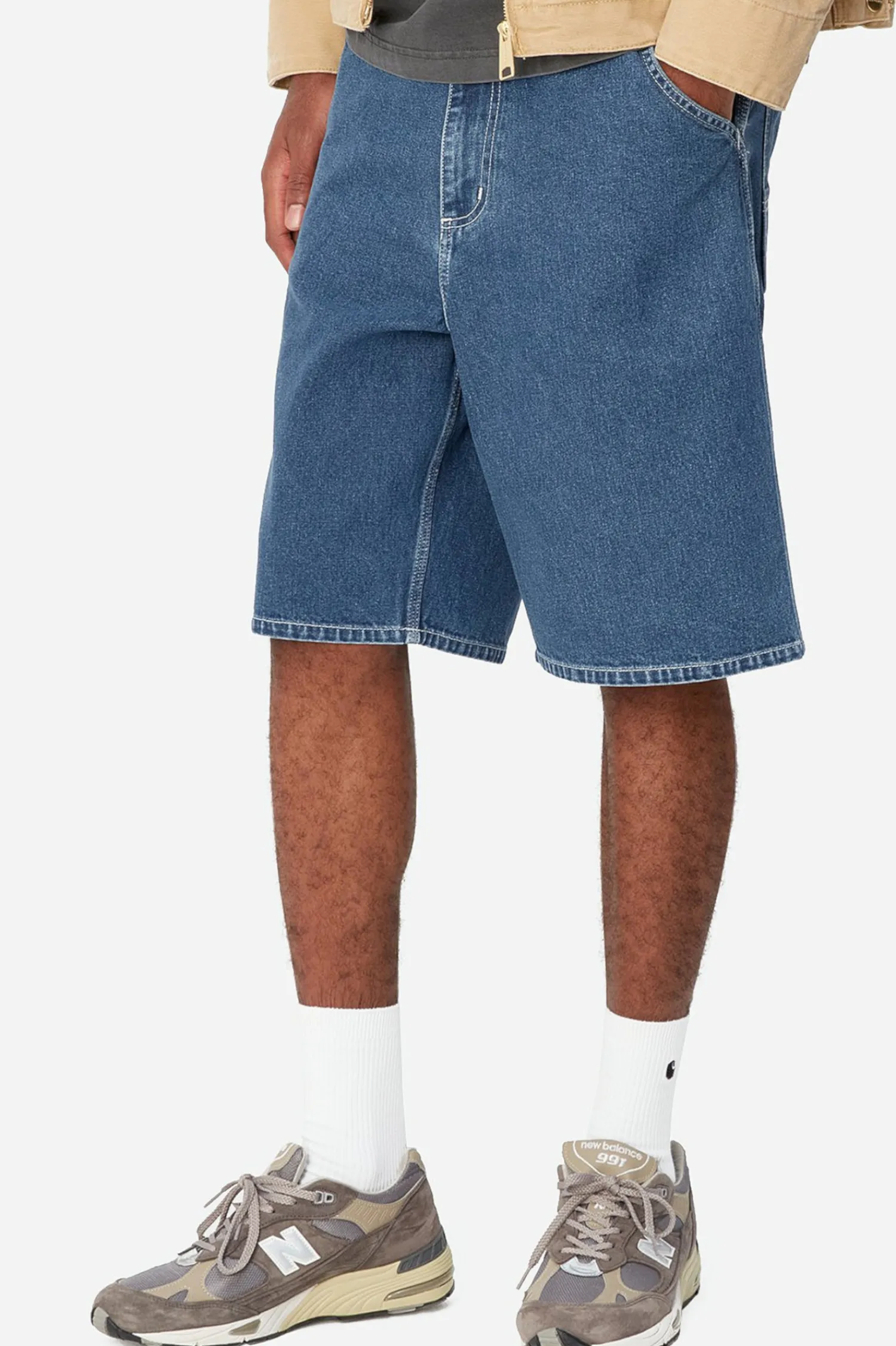 Carhartt WIP Szorty Simple- Szorty Jeansowe|Jorts