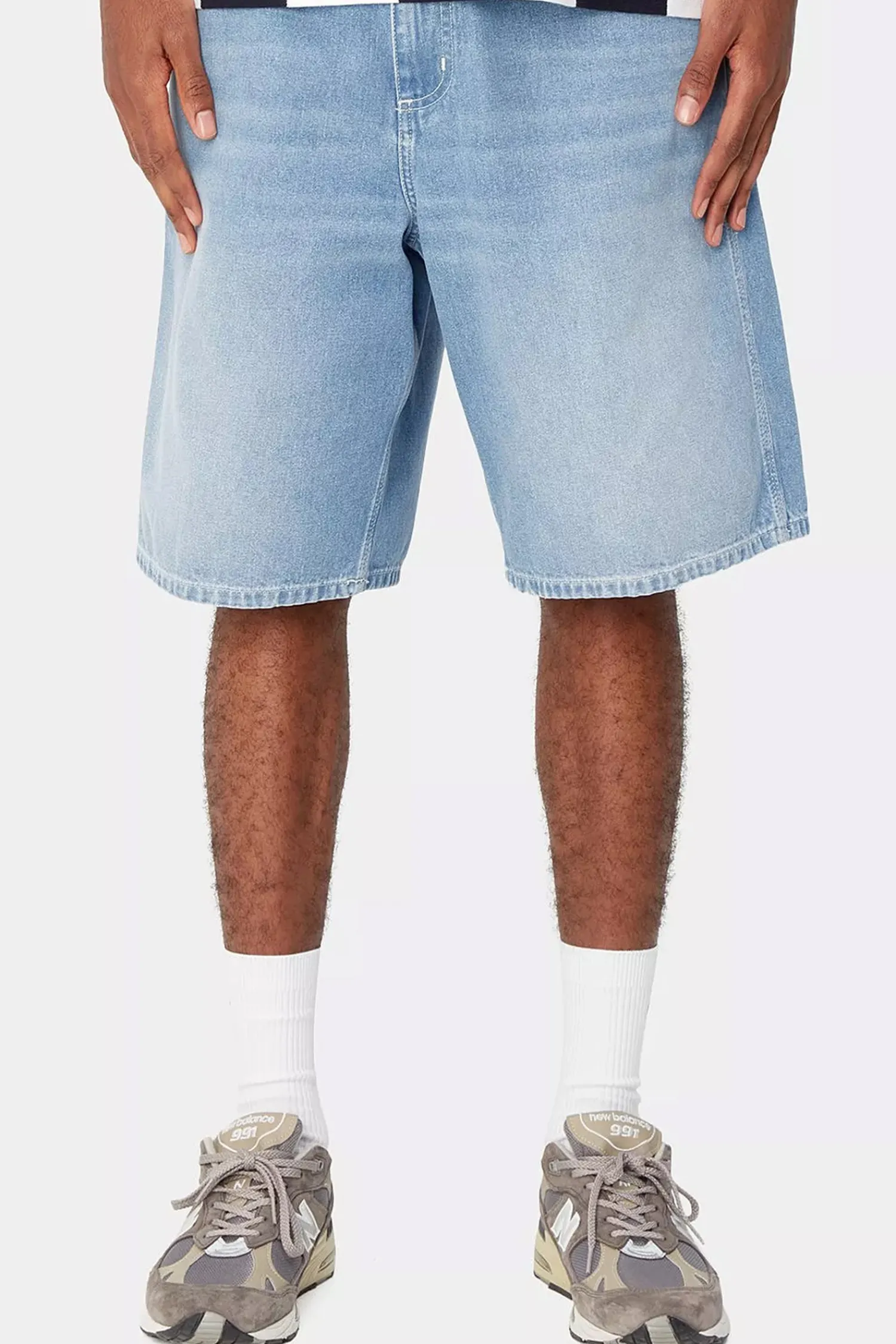 Carhartt WIP Szorty Simple- Szorty Jeansowe|Jorts